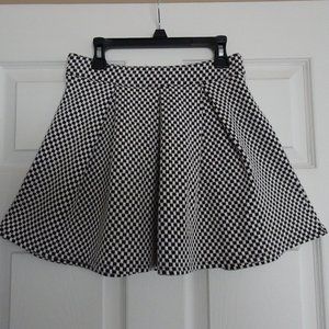 Bethany Mota Black And White Skirt Junior Small